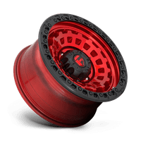 Алуминий на гориво Dim D Zephyr 18x9in Candy Red с покритие на черен топ мъниста, D63218901850