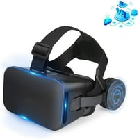 -Link VR слушалки, универсални очила за виртуална реалност за iPhone и Android телефони, меки и удобни нови 3D VR очила, най -добрите ви филми за мобилни игри, ефективно защитавайте зрението си