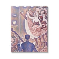 Ступел индустрии Ла Чаут класически Жорж Сьора Живопис танц портрет живопис галерия увити платно печат стена изкуство, дизайн от един1000пейнтинг