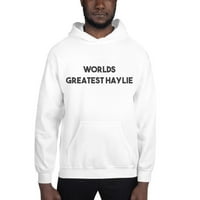 Неопределени подаръци 2xl светове най -големият суичър за пуловер на Haylie Hoodie
