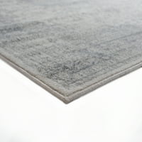 Обединени тъкачи Скарбъроу Помона ориенталски сив Тъкани олефин област килим или бегач