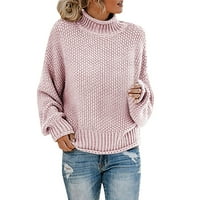 Женски пуловер пуловер моден есен зимен плетен пуловер дебел конец пуловер пуловер пуловер