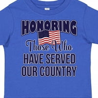 Мастически ветерани Военни военен в чест на онези, които обслужват подарък за дете на дете или тениска за момиче