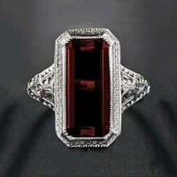 Най -добър подарък бижута Модни пръстени Сватбена лента в титаниев платен пръстен сватбен пръстен годежен пръстен син 9