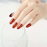 Метален лак за нокти 8ml ефект Пошир лак моден цвят, подходящ за салон за нокти на DIY у дома