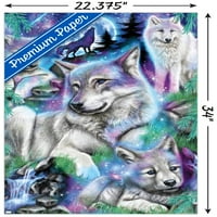 Шийна Пайк-Плакат На Стената На Галактиката Вълци, 22.375 34