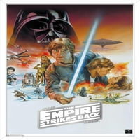 Междузвездни войни: Империята настъпва назад 40 -та - живописна стена плакат, 22.375 34