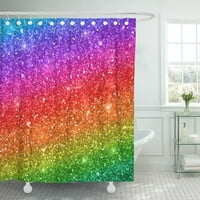Многоцветни многоцветни блясъци дъгови градиент растер пайети абстрактна абстракция bling blink душ завеса