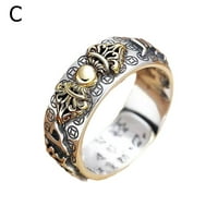 Feng Shui Amulet Lucky Wealth регулируем пръстен за жени подарък мъже нов X3T2