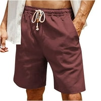 Товарнически къси панталони за мъже еластична талия с много джоба ками
