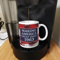 60-ти рожден ден подаръци за всички правят американски страхотно, тъй като политически подарък Чаши за кафе чаени чаши САЩ флаг