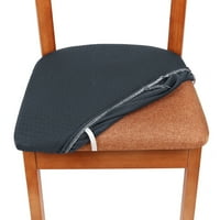 IAKSOHDU Поставим антиплъзгащ се еластичен стол покритие Протектор кухненски кухненски декор за седалка за трапезария