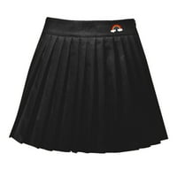 Yinguo женски моден сладък модел пола тънка мода къса странична пола с плисирана пола s