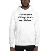 Panorama Village родено и израснал с пуловер с качулка с неопределени подаръци