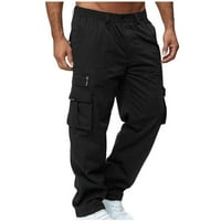 Cllios товарни панталони за мъже спокойни прилепнали панталони на открито военни панталони удобни джогинг товарни панталони много джобове