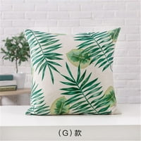 Зелено растително кактус възглавница покрива спално бельо покритие за диван декоративен легбен офис талия талия възглавница