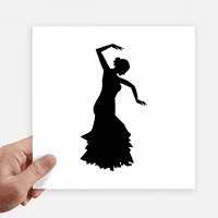 Performance Dancer Folk Dance Sticker Tags Стенна снимка лаптоп Decal Self Adhesive