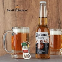 Мексикански флаг за отваряне на бутилка с бира