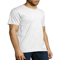 Hanes Men's и Big Men Nano-T джобни тениски с къс ръкав, до размер 3XL