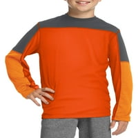 Hanes Boys 6- Тениска с дълъг ръкав с активна изпълнение