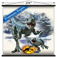 Jurassic World: Dominion - Blue and Beta Focal Wall Плакат с магнитна рамка, 22.375 34